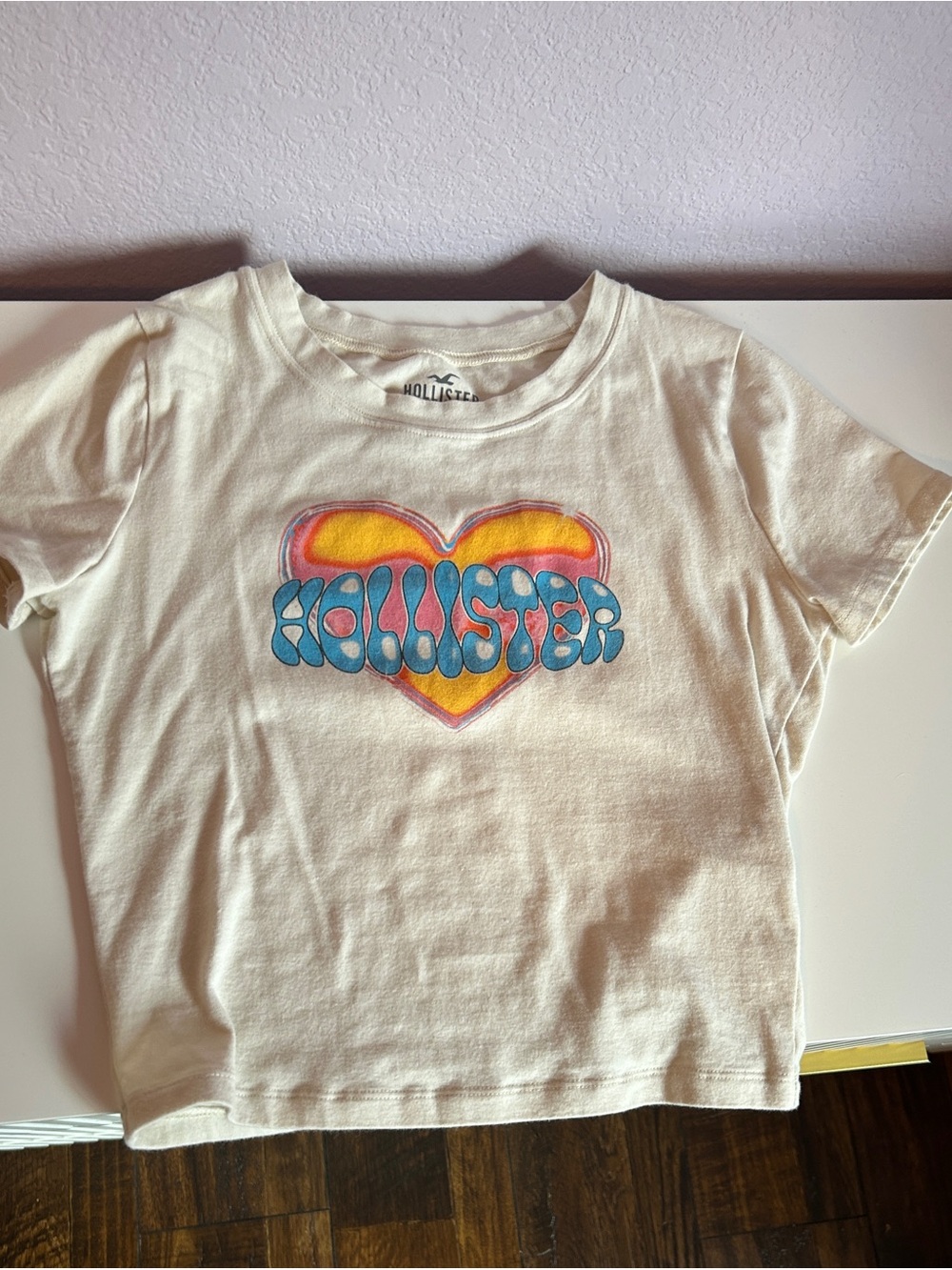 Hollister Cream Tee